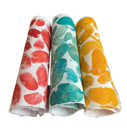 TH947 Mulberrypapier met chongcobladeren