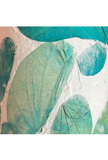 TH947 - Mulberrypapier met chong co bladeren