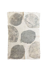 TH865 - Mulberry corn paper with teak leaf