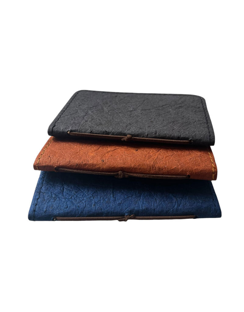 Notebook leather paper
