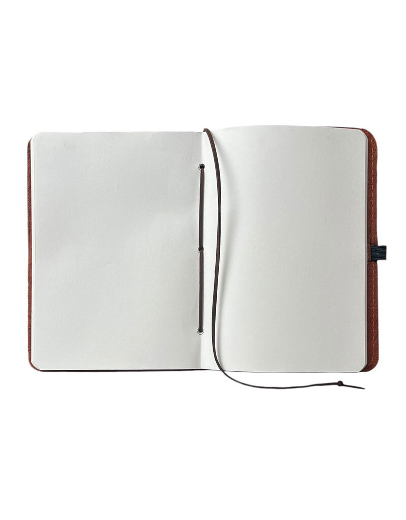 Journal papier de cuir