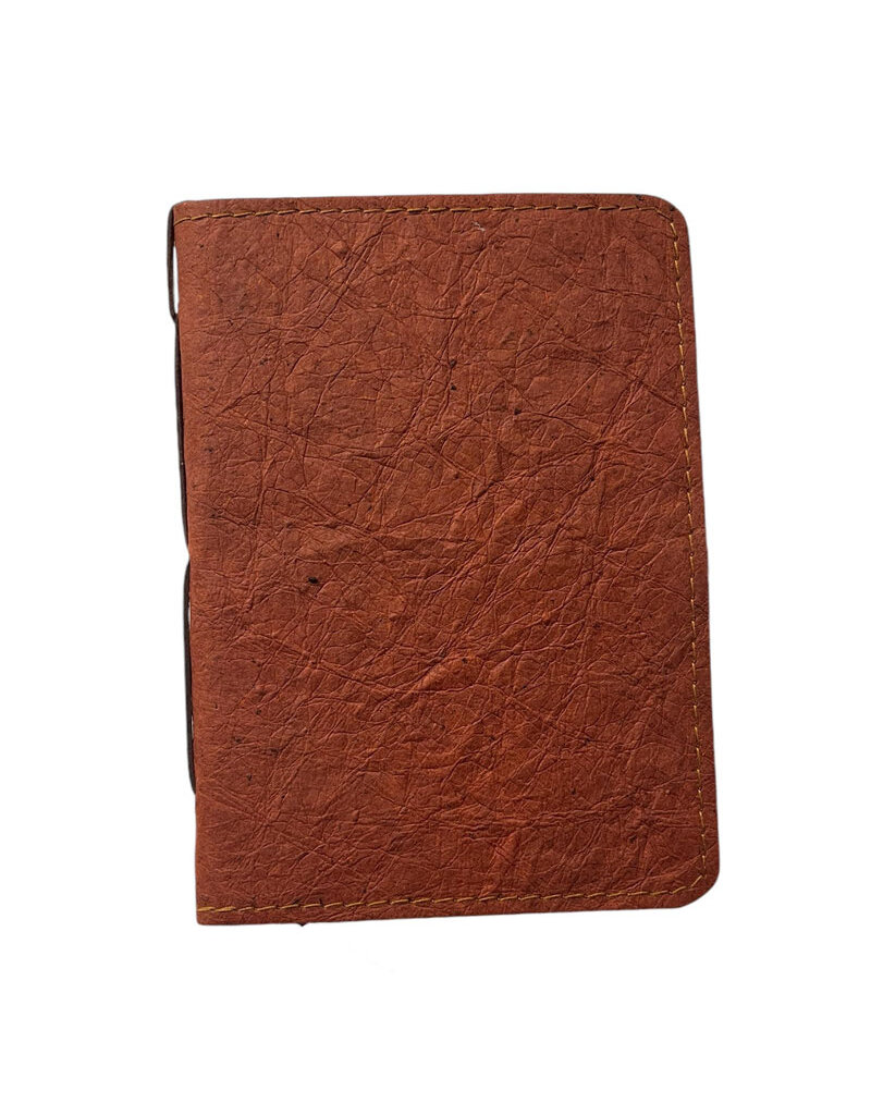 Journal papier de cuir