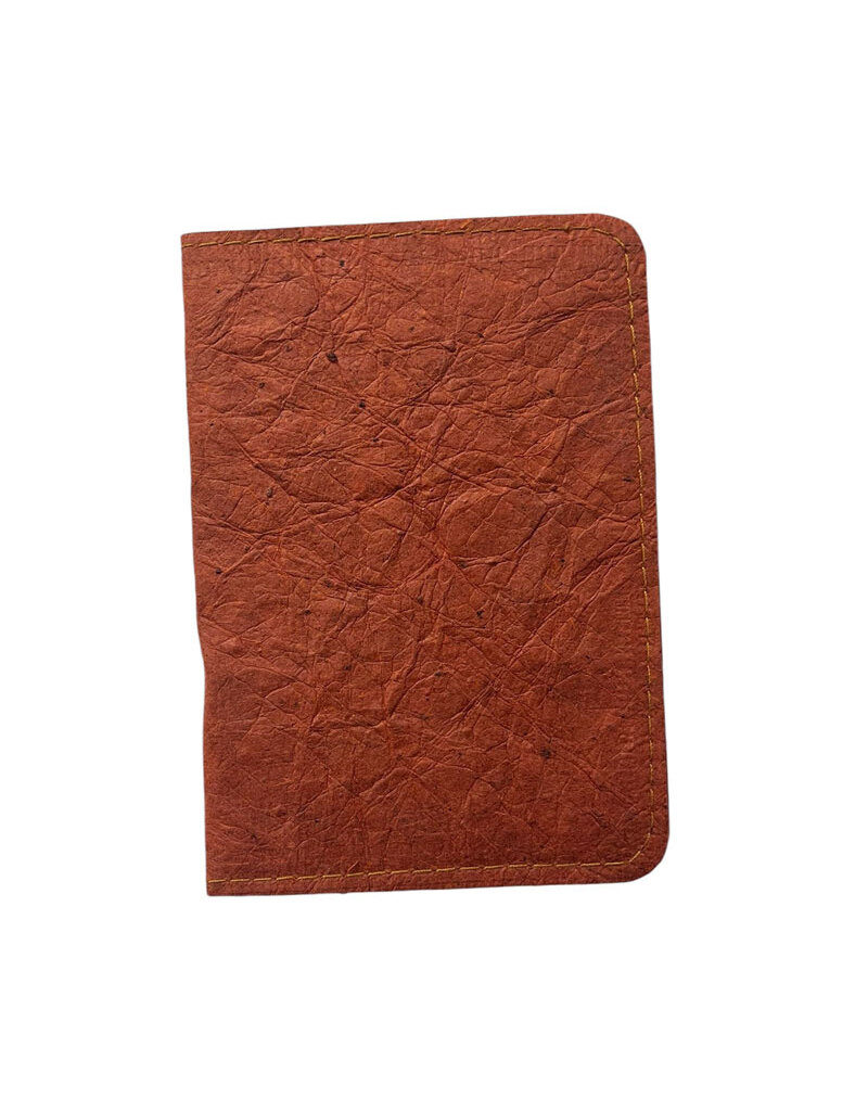 porte-passeport papier de cuir