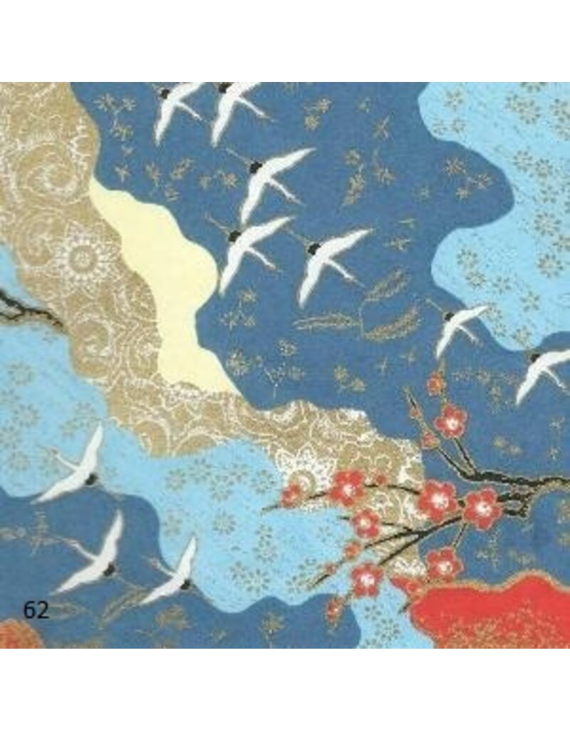 Japanese paper with swallow's print