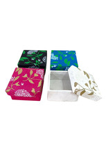 NE427 - Lot de 4 boîtes en papier lokta