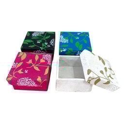 NE427 - Set mit 4 Schachteln aus Lokta-Papier