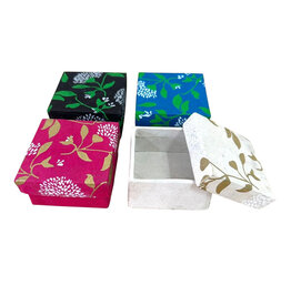 NE427 - Set of 4 lokta paper boxes