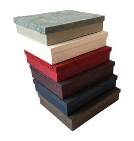 TH312 - Boîte de mémoire avec fibres d'écorce d'arbre