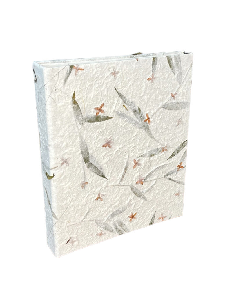 Kondolenzbuch mit Blume oder Blatt - Copy