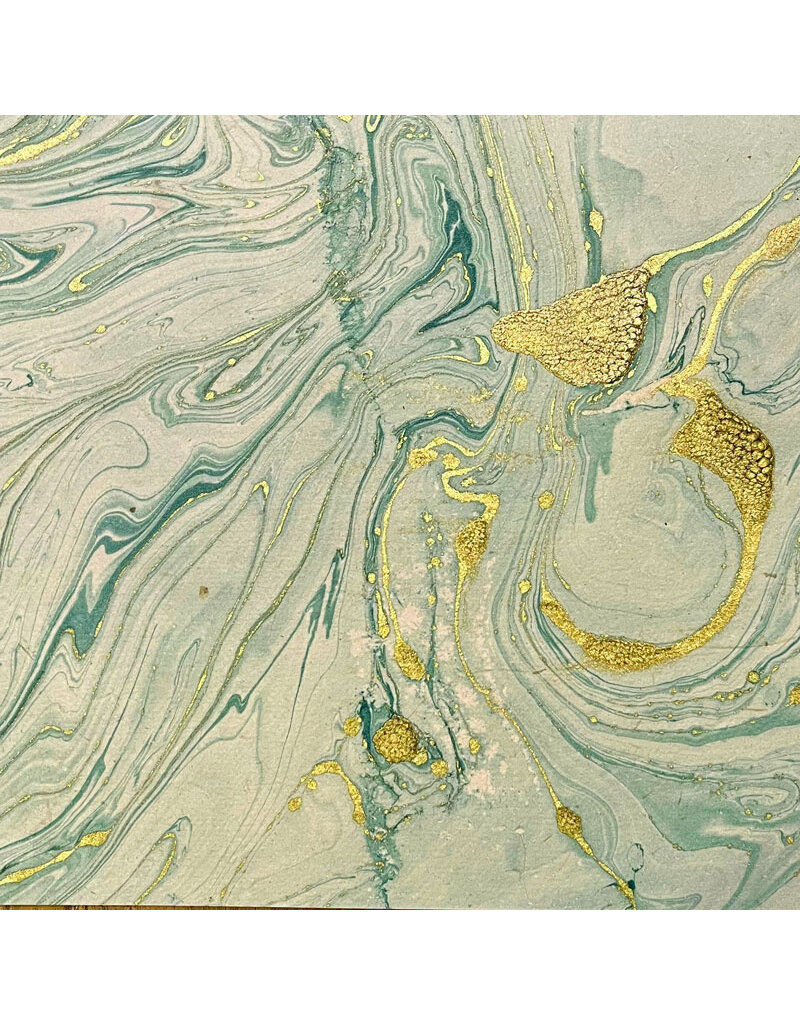 NE222 - Lokta paper with marbled