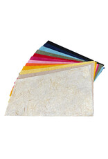 Gampi paper with abaca fibres