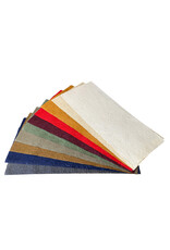 Abaca papier met leerstructuur