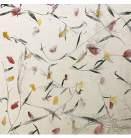 TH714 - Mulberry paper with flower mix