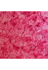 TH712 - Mulberry papier met transparant bloemenpatroon