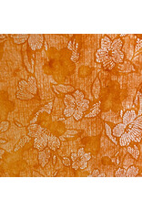 . Mulberry papier met een transparant bloemenpatroon