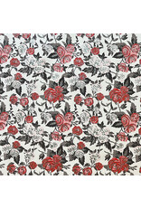 AE234 - Cotton paper with pattern