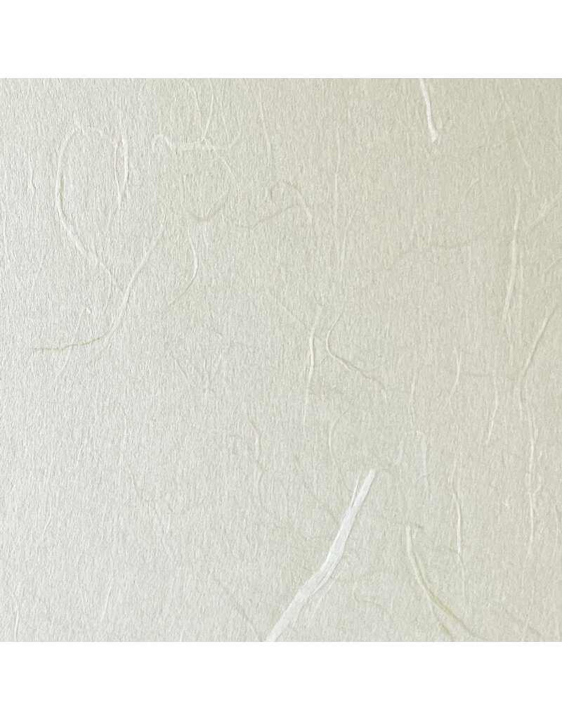 . Mulberry paper with visible fibres, smooth surface