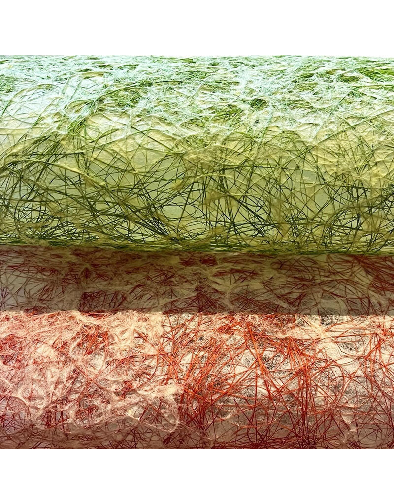 TH945 - Mulberry paper with coloured pitaya fibres