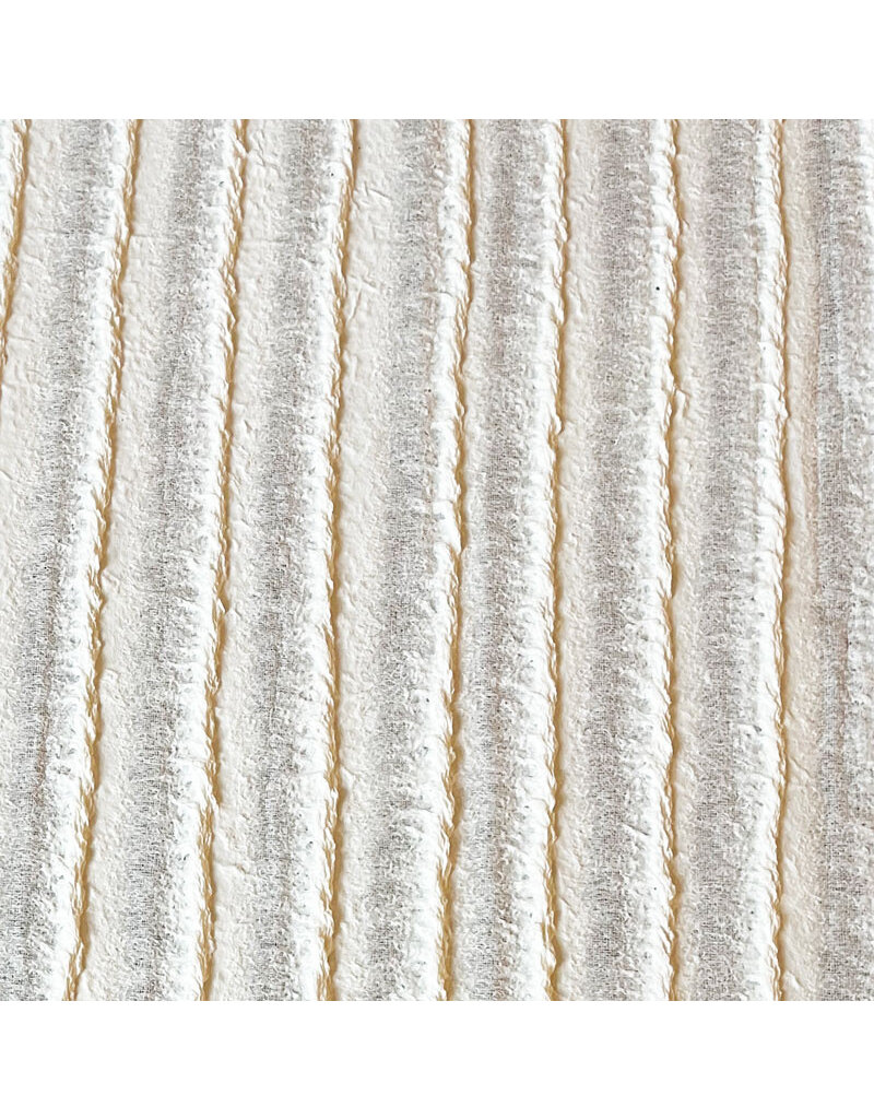 Maulbeerpapier mit geprägtem Streifenmuster