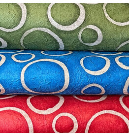 NE761 Loktapaper with batik circles