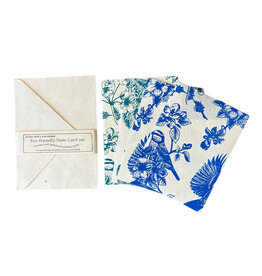 NE115 Set of 4 cards made of lokta paper