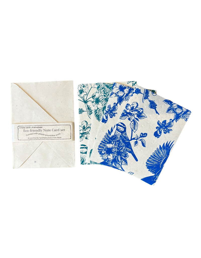 Set 4 kaarten loktapapier