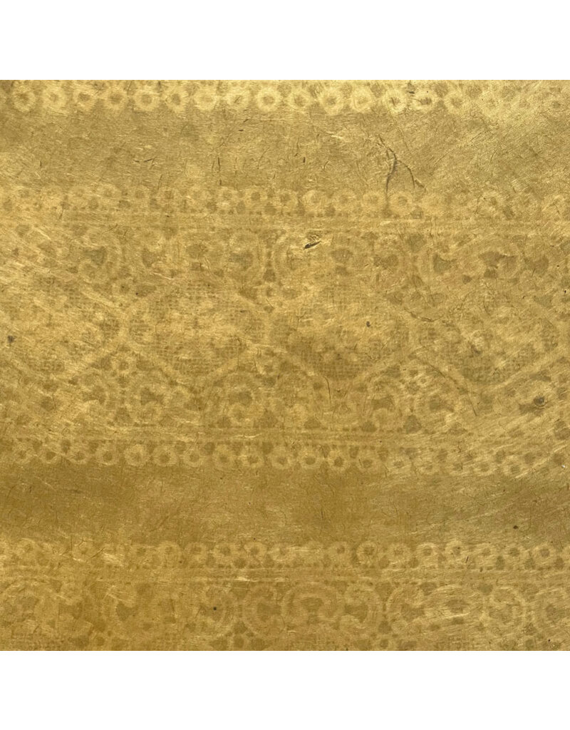 NE883 - Lokta-Papier mit Spitzen Druck Druck