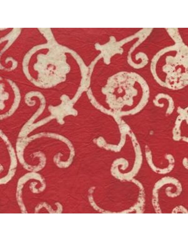 NE443 - Lokta-Papier mit Batik