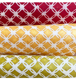 NE040 - Lokta-Papier mit Batik