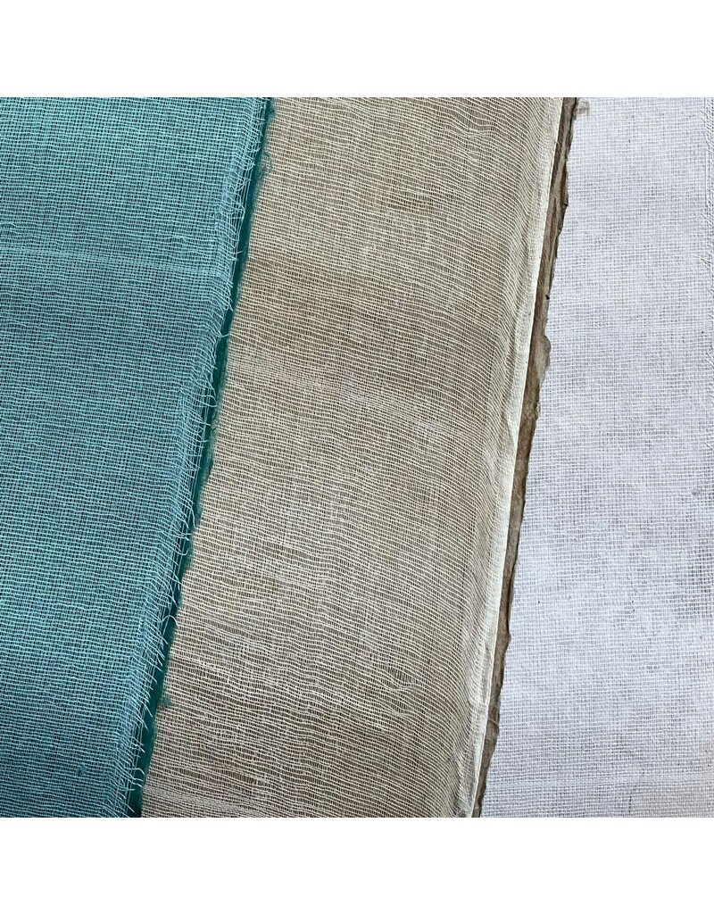 Lokta paper with mesh