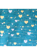 NE046 - Lokta paper with hearts print
