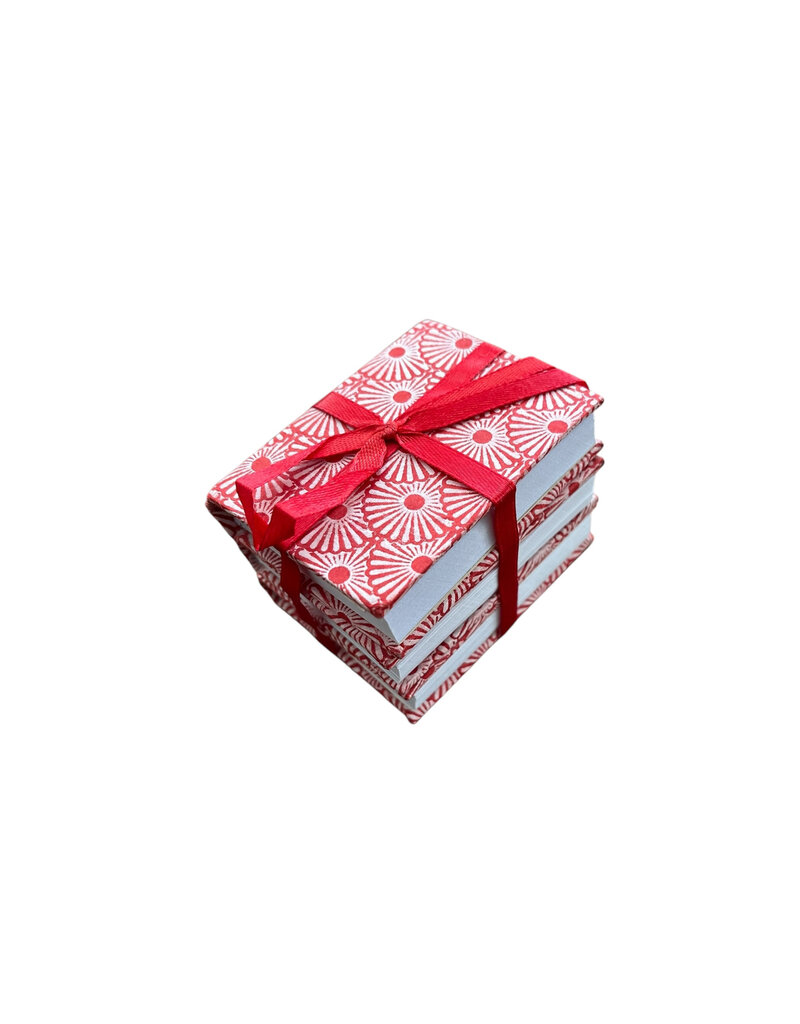 3 Carnets de notes en papier lokta 7x5cm