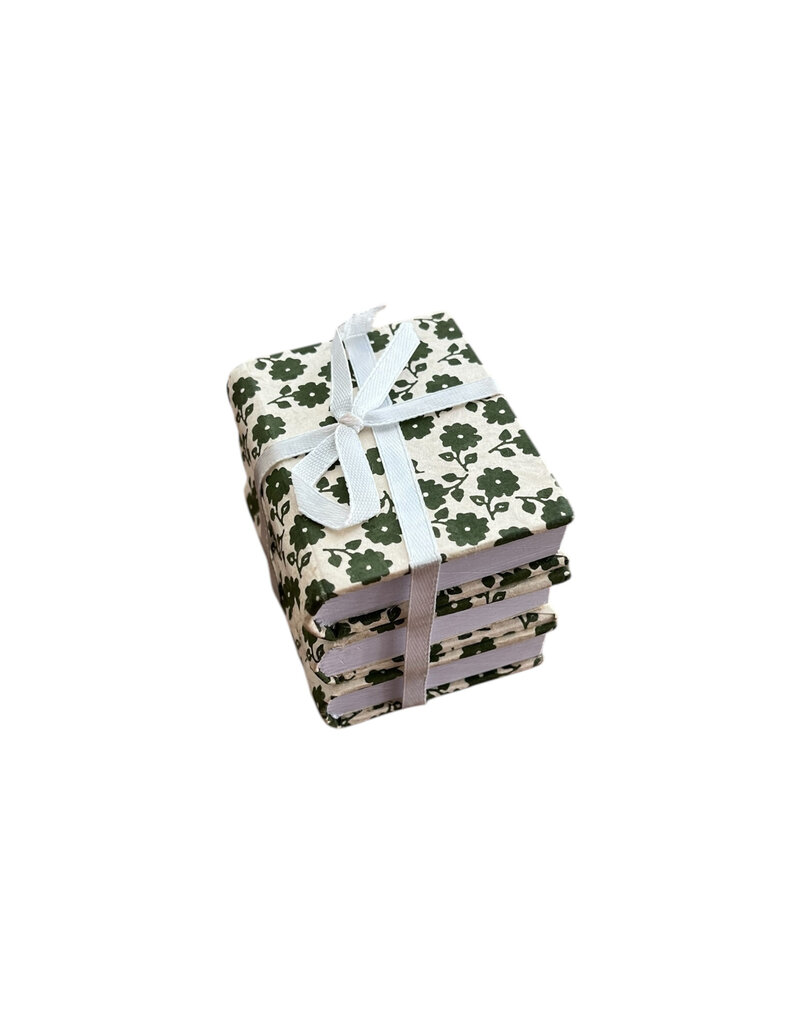 set van 3 notebooks lokta papier 7x5cm