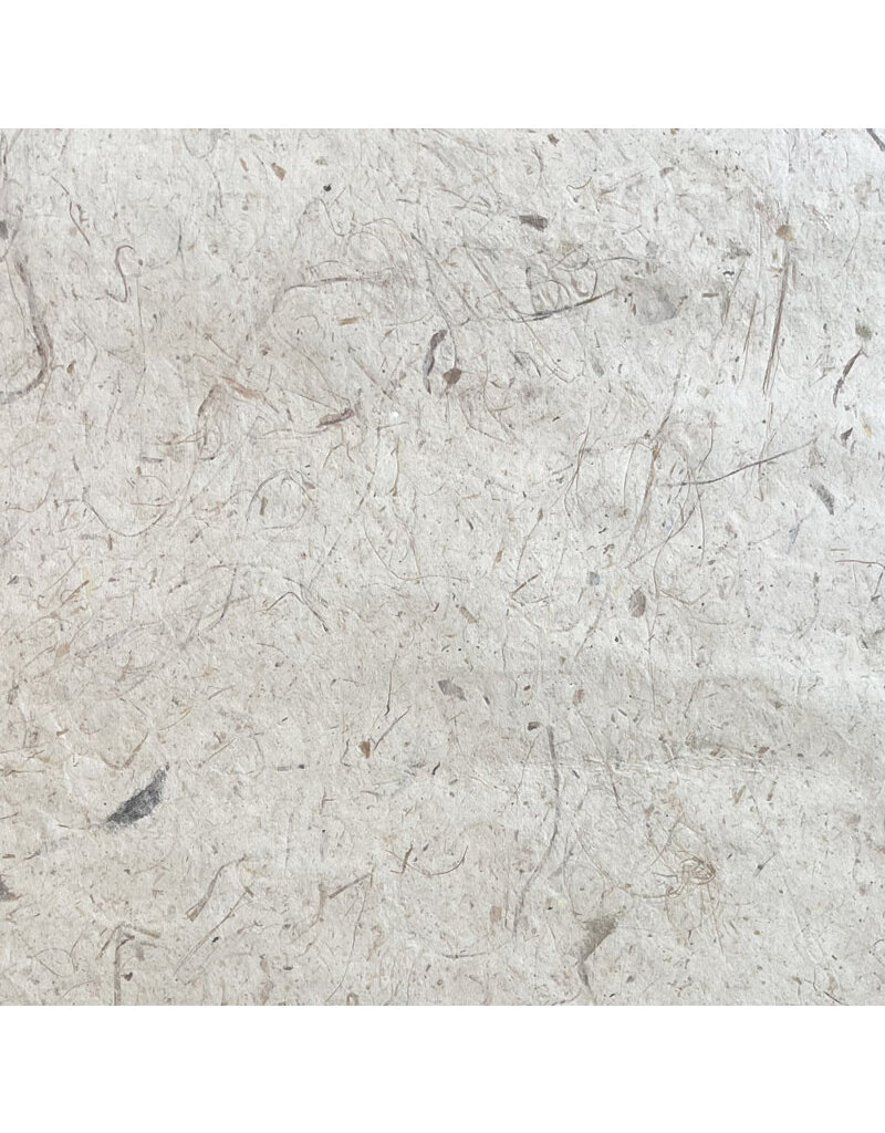 NE045 - Papier lokta avec fibres