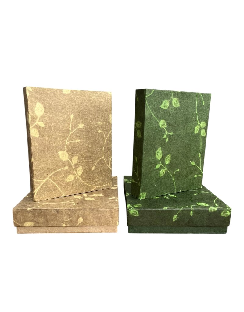 Set of box and file folder leafprint