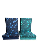Set doos en register met bladprint