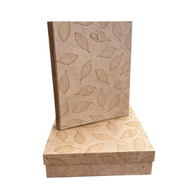 NE416 Set of box and file folder leafprint