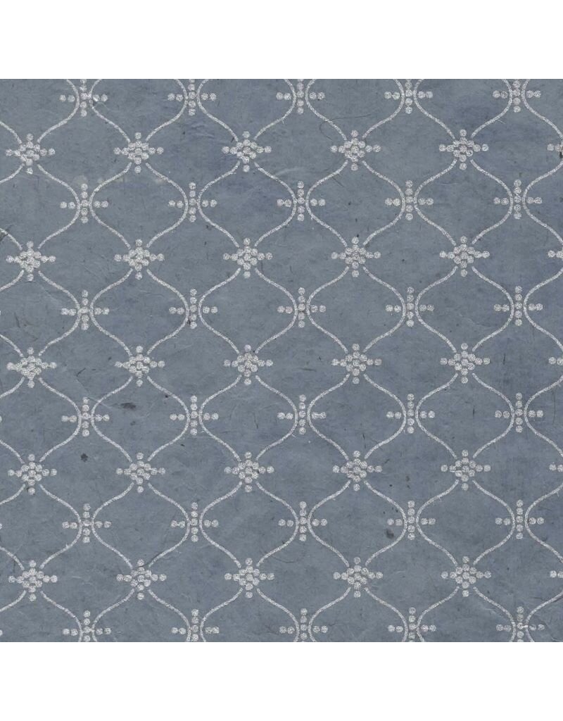 NE809 - Lokta-Papier mit Pendeldruck