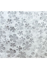 TH844 - Maulbeer-Spitzenpapier mit großen Blumen