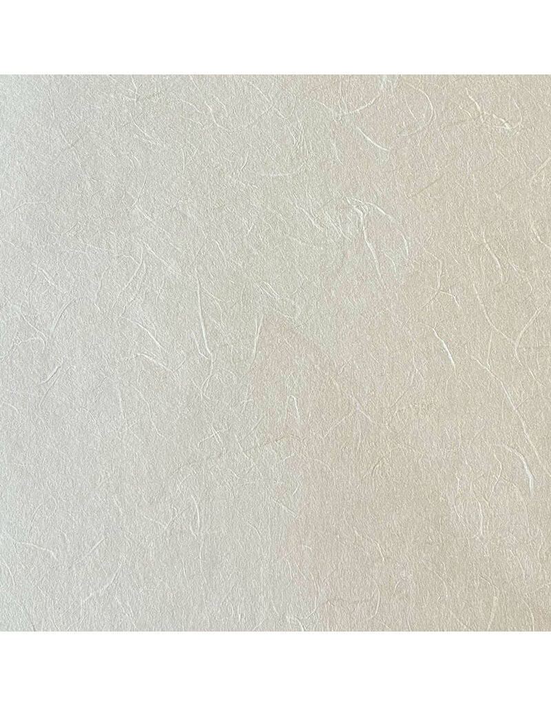 . Mulberry paper with visible fibres, smooth surface