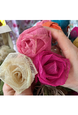 Lichterkette von Blumen