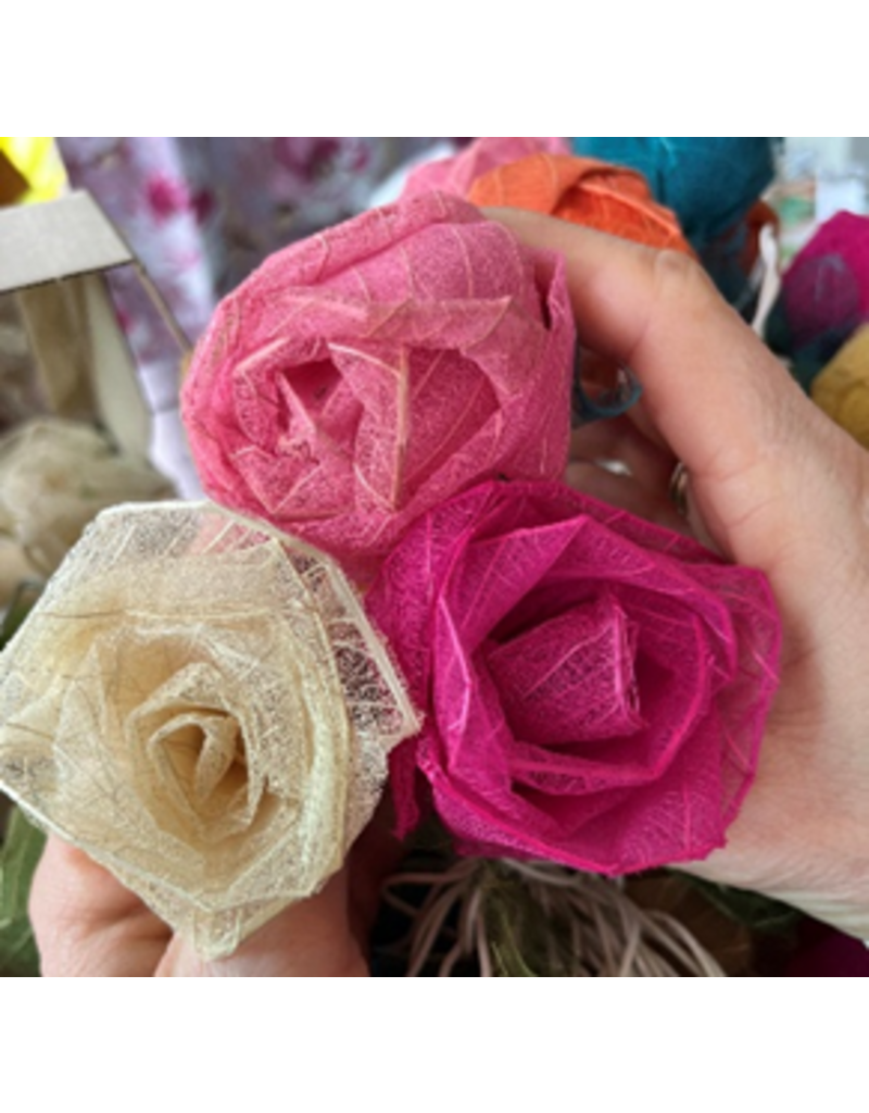 Lichtslinger met  bloemen