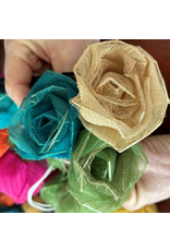Lichtslinger met  bloemen