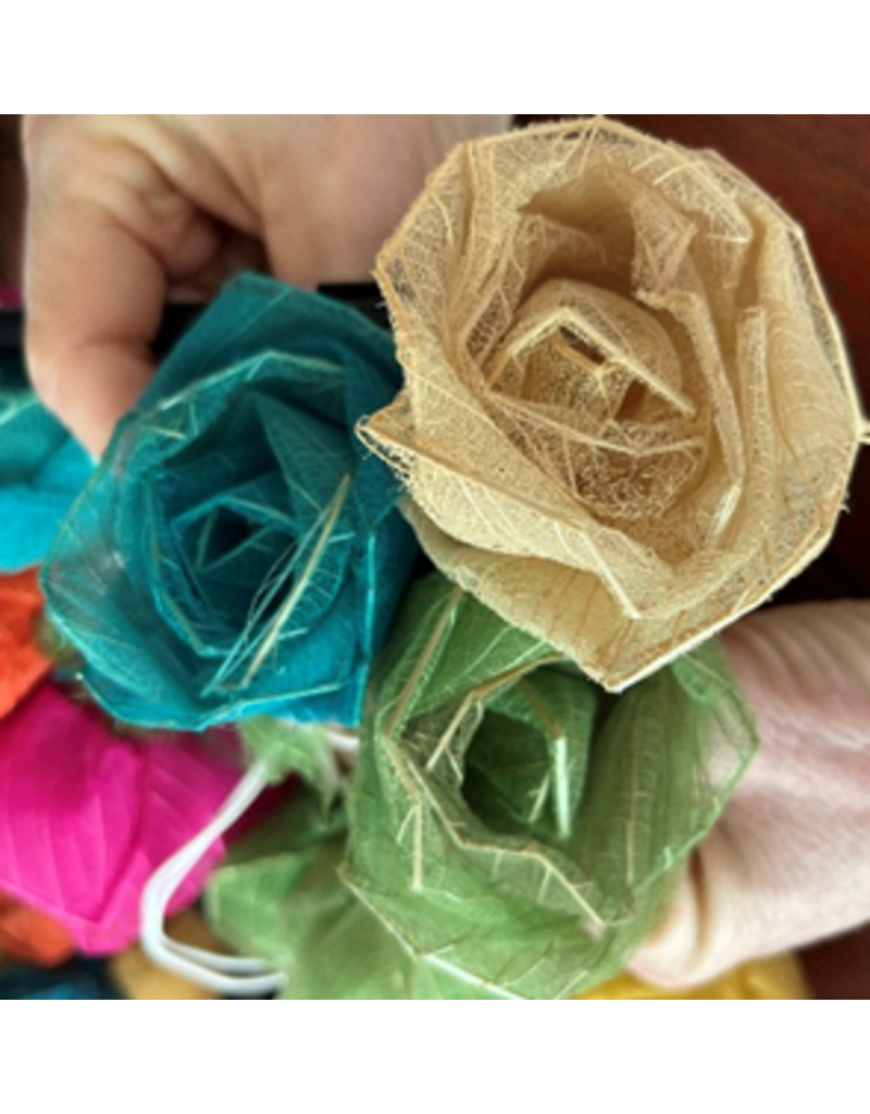 Lichtslinger met  bloemen