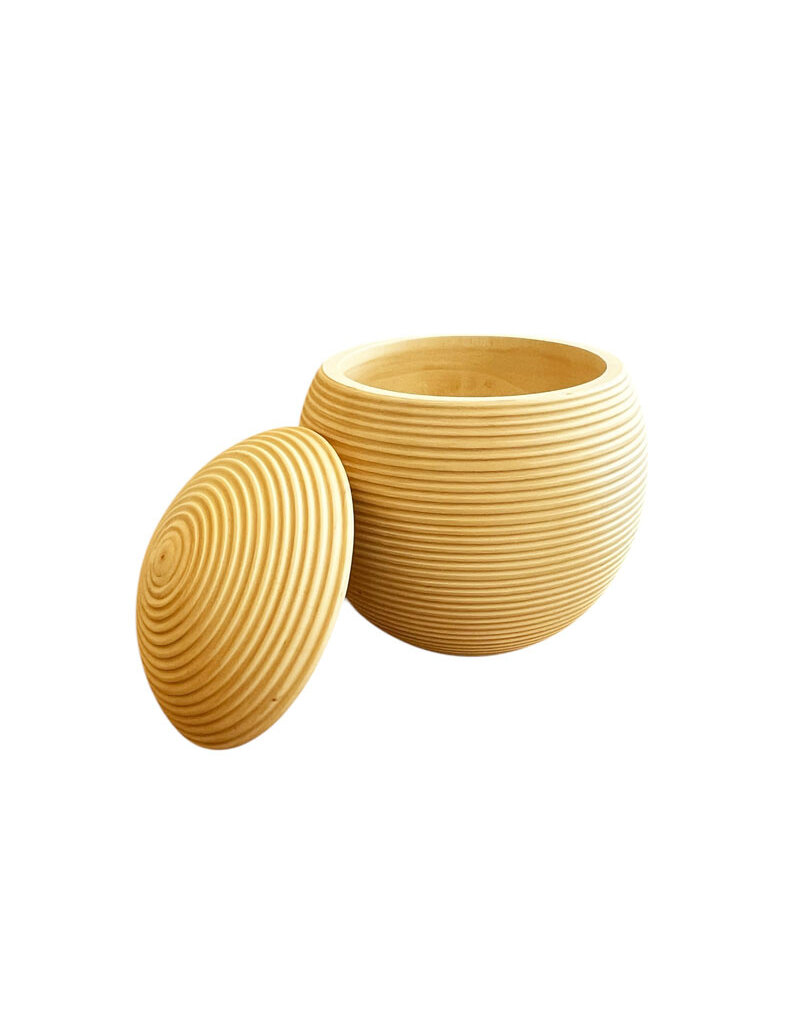 TD505 - Urn van mango hout 20x20cm