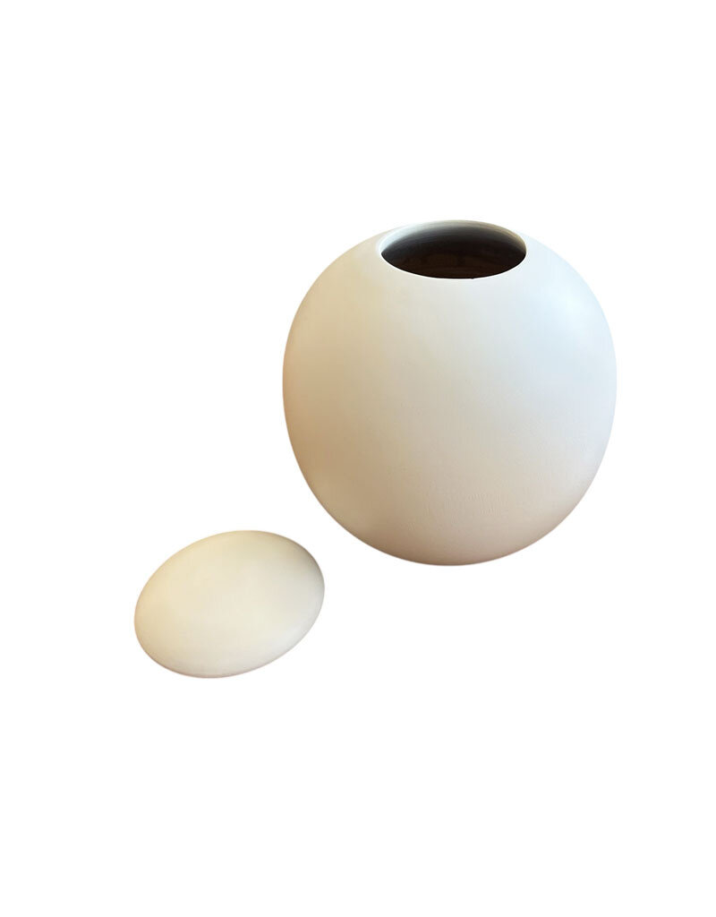 TD515 - Urn van mango hout 20x20cm