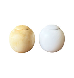 TD515 - Urn van mango hout 20x20cm