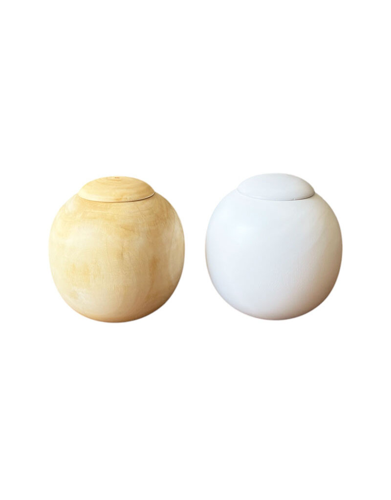 TD515 - Urn van mango hout 20x20cm