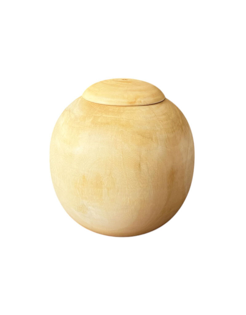 TD515 - Urne aus Mangoholz 20x20cm