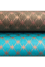 NE809 - Lokta papier met een slinger print